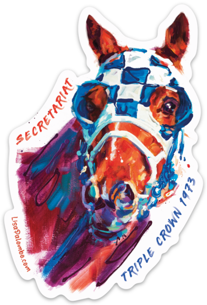 Secretariat 50th Anniversary Collection - Sticker