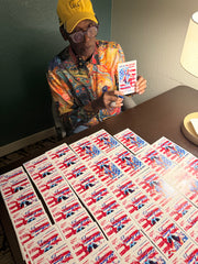 "Leap of the Century" Jumbo Trading Card
