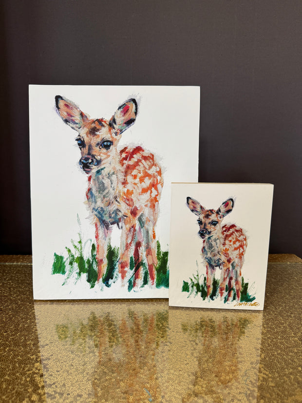 Deer - Fern panel prints