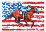 Secretariat - America's Horse - Sticker