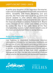 "Lady's Secret" Trading Card