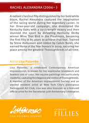 "Rachel Alexandra Trading Card