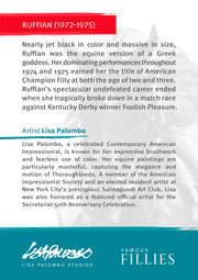 "Ruffian" Trading Card