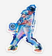 Don Mattingly "The Hitman" - Vinyl Sticker