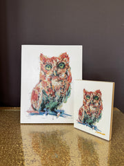 Owl - Oren panel prints