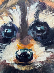 Raccoon - Pebble panel prints