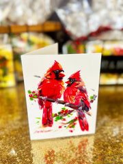 Red Cardinals 2024 HOLIDAY Notecards