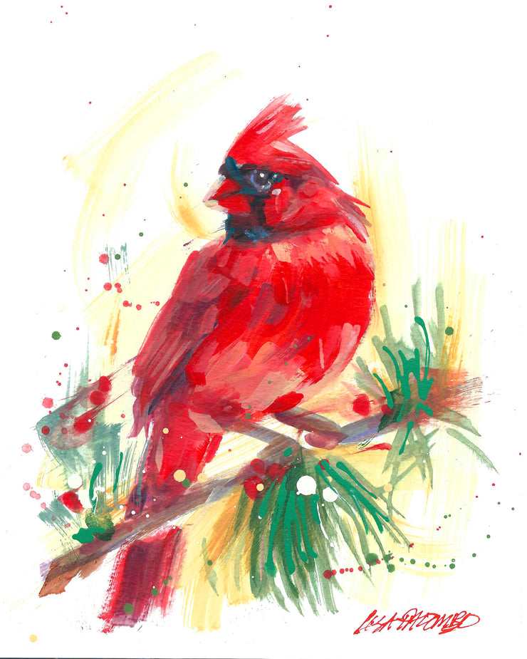 Red Cardinal #2 | SOLD