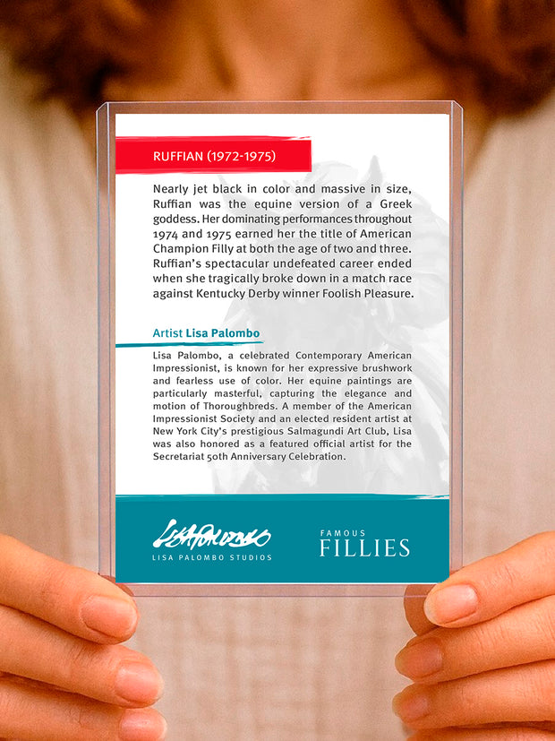 Famous FIllies Trading Card Folio