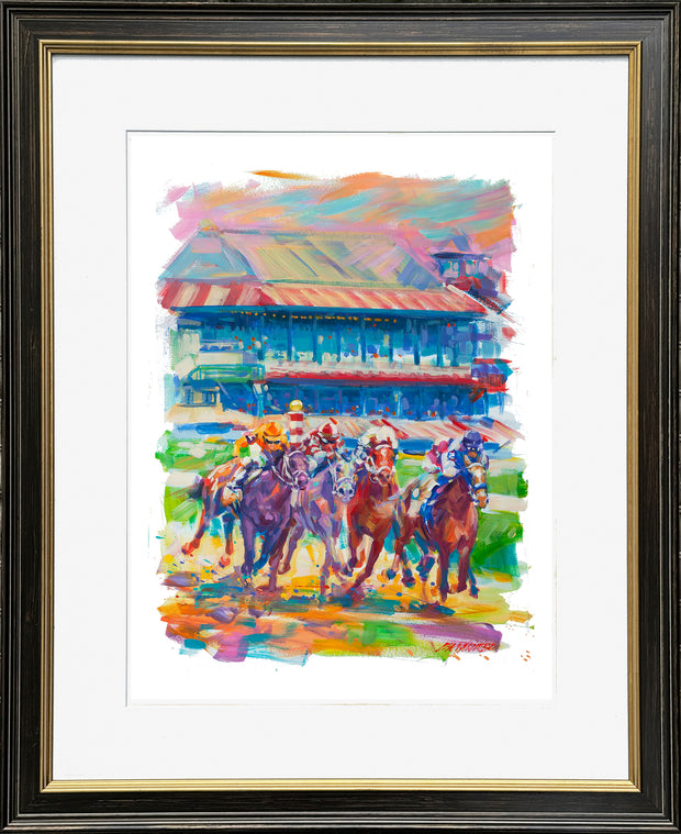 "Saratoga Race Day" Limited Edition Print