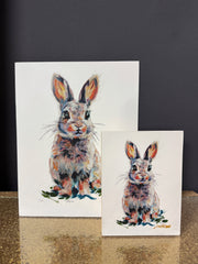 Rabbit - Maple  panel prints