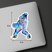 Don Mattingly "The Hitman" - Vinyl Sticker