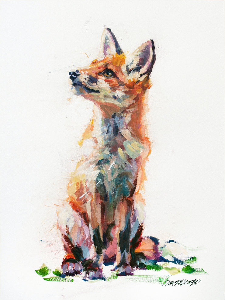 Fox - Clover panel prints