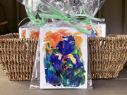Oh So Pretty Floral - Iris Notecards