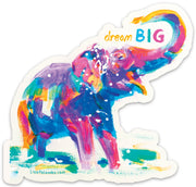 Elephant - Dream Big - Sticker