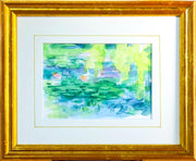 Weeping Willow - Framed Original Watercolor