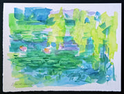 Weeping Willow - Framed Original Watercolor