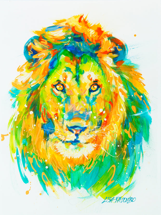 Lion #3 (green)