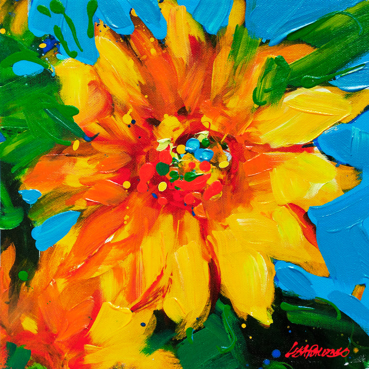 Sunflower Dusk, III